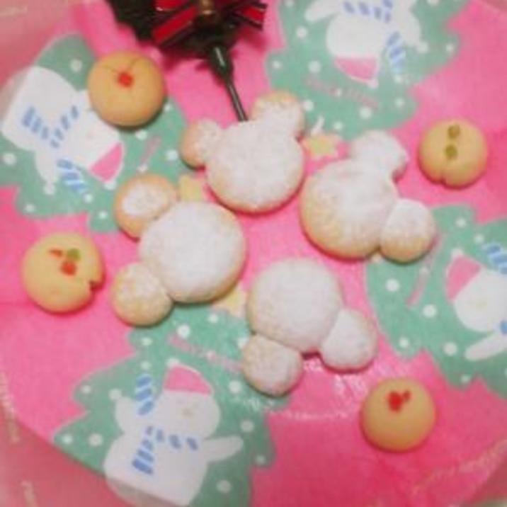 クリスマスに ミッキーのスノーボールクッキー レシピ 作り方 By Tekonani 楽天レシピ クリスマスに ミッキーのスノーボールクッキー レシピ 作り方 By Tekonani 楽天レシピ